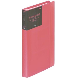 シンプルカードホルダー　ハンディー１２０枚ピンク