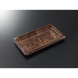 中央化学 軽食容器 CT 葵 18-10A せとBR-BK 本体