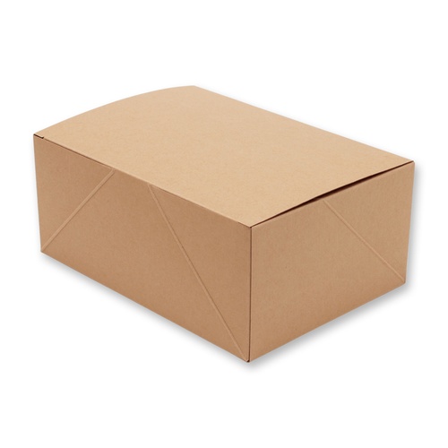 HEIKO 食品箱 ネオクラフト ケーキボックス 15×21 ケーキ6〜7個用 20枚/袋