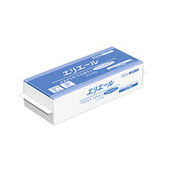 【廃番商品】大王製紙 ペーパータオル エリエール スリム 小判 シングル バージン紙 1パック200枚入