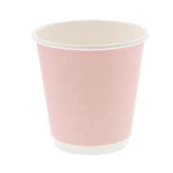 紙コップ 二重断熱カップ 10オンス(300ml) 口径90mm サクラピンク 25個/袋