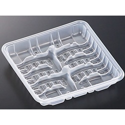 中央化学 透明トレー PP 餃子 10(2×5)改