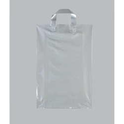 ポリ手提袋 カルチャーバッグ Lタイプ(シルバー) 中 福助工業