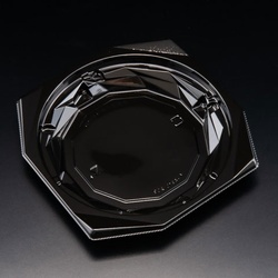 リスパック 透明カップ バイオ キラカク 15-25B 黒 本体