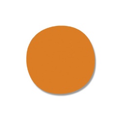 タックラベル（シール）　丸　オレンジ　１８ｍｍ　３
