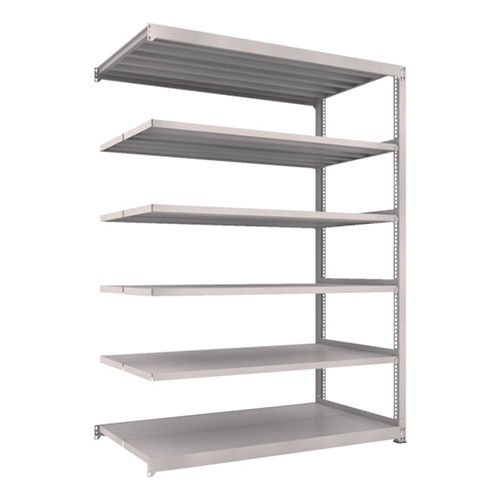 ＴＲＵＳＣＯ スチールラック Ｍ3型中量棚 1500×1121×2400mm 6段 連結 ネオグレー M385126B