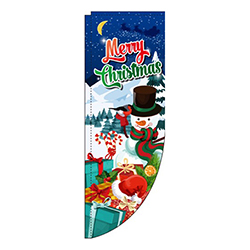 MerryChristmas青Rのぼり(棒袋仕様)