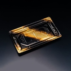 リスパック 刺身容器 バイオPS 美枠 20-12B しょうえい金 本体