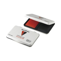 スタンプ台　２ＣＯＬＯＲ赤黒