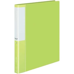 名刺ホルダーポジティ差替式　Ａ４縦　薄緑　３００名