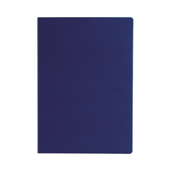 クリップファイル＜ダブル＞発泡美人　Ａ４　Ｎブルー