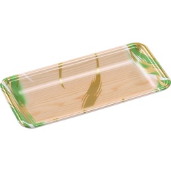 エフピコ 発泡トレー FLB-Y12-25 風紋木目緑