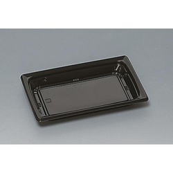 軽食容器 福皿21-13UH 黒(L) 福助工業