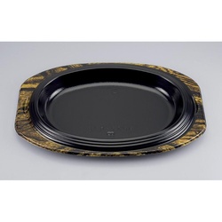 シーピー化成 弁当容器 BFステーキ13 グリル 本体 低発泡