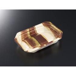 軽食容器 TP デリグー 18-13F 陶里BR 身 中央化学