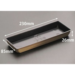 リスパック 寿司容器 豪華折 1-5B 柾木目黒 本体