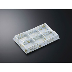 中央化学 刺身容器 HS 天城 18-3 6SアリアG-BK