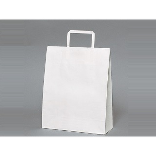 紙手提げ袋 ラッピーバッグ No.4 晒無地 福助工業