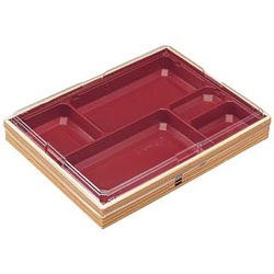 エフピコ 弁当容器 WU-5 透明蓋付 セット わっぱ