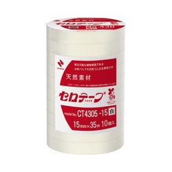 セロテープ　着色　１５ｍｍ×３５ｍ　白