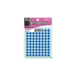 タックタイトル　直径８ｍｍ　１６３２片入　青