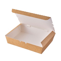 弁当容器 KLPボックス2 ナチュラル PP ケーピープラテック