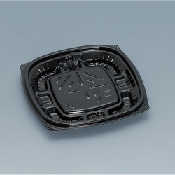 惣菜容器 プリモ11-11H 黒 福助工業