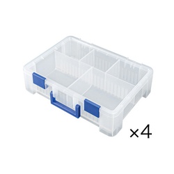 パーツストッカー　ＰＳ−４００Ｆ　クリア×４