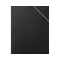 書類仕分けファイルＡ４タテ　（８ポケット）黒　５冊