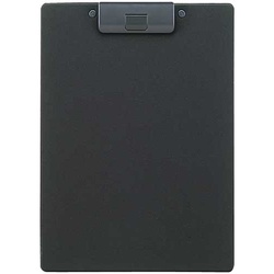 クリップボード（捺印対応）Ａ４縦　黒　１０セット