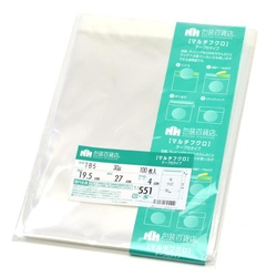 テープ有 OPP袋 32-7368 マルチフクロ T-B-5 100枚入 ササガワ