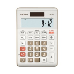 カシオ　余り計算電卓　ＭＰ−１２Ｒ−ＢＥ−Ｎ