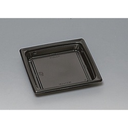 軽食容器 福皿18UH 黒 福助工業