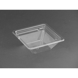 リスパック サラダ容器 バイオカップ プリズム 13-43B 本体