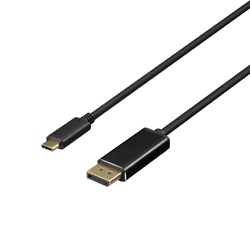 ディスプレイ変換ケーブル　ＵＳＢ−Ｃ　ＤＰ　１ｍ