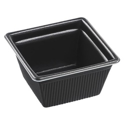 弁当容器 MFPドリス角14-14(71) 黒W エフピコ