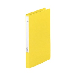 パンチレスファイル厚とじ　黄Ａ４縦背幅２５ｍｍ
