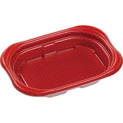 惣菜容器 MFP優デリ18-13(34) クロスD赤 エフピコ