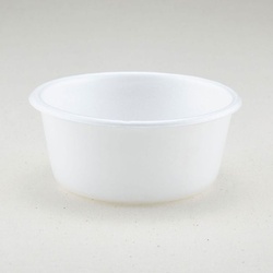 どんぶり容器 D-8(本体)白ラミ 青葉紙業