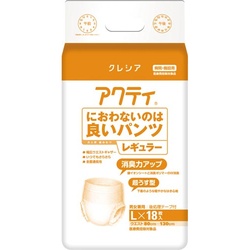 アクティ　良いパンツ　薄型レギュラーＬ　１８枚×４
