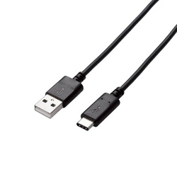 ＵＳＢ２．０Ａ−Ｃケーブル認証品　３Ａ　１．５ｍ