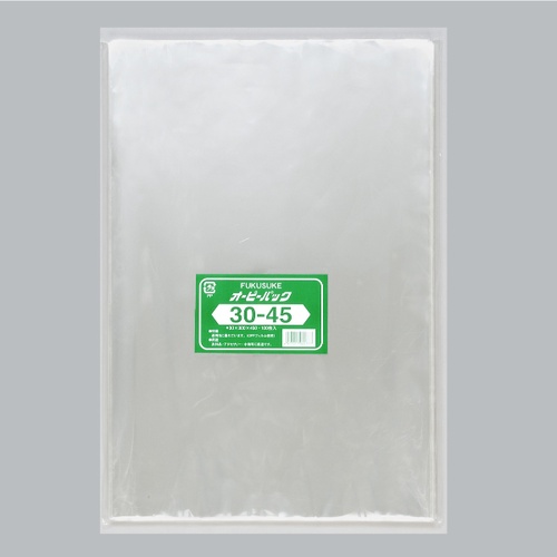 テープ無 OPP袋 オーピーパック テープなし 30-45 100枚入 福助工業