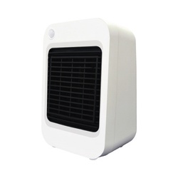 コンパクトセラミックヒーター６００Ｗ　ホワイト