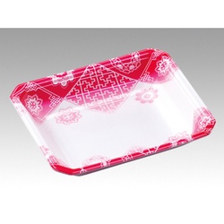 エフピコ 発泡トレー DFV-15-12(30) 京華レッド