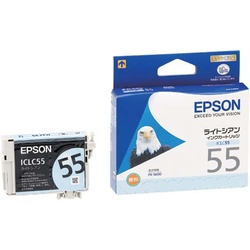 純正インク　ＩＣＬＣ５５　ライトシアン