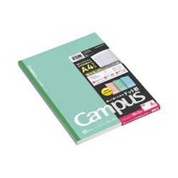 キャンパス３色ドット・カラーＡ罫Ａ４　３冊
