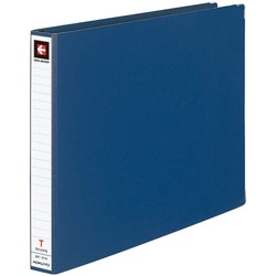 データバインダーＴ型１１×１５　２２穴藍１０冊