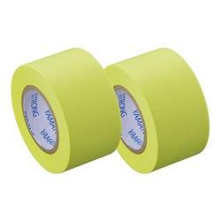 メモックロールテープ強粘着詰替用　２５ｍｍ幅レモン