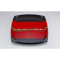 【廃番商品】シーピー化成 寿司桶 NUN角桶5 秀英赤 本体