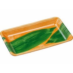 エフピコ 発泡トレー FLB-Y15-25 エコ木目葉らん